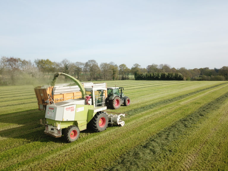 Récolte d herbe ETA Gautier